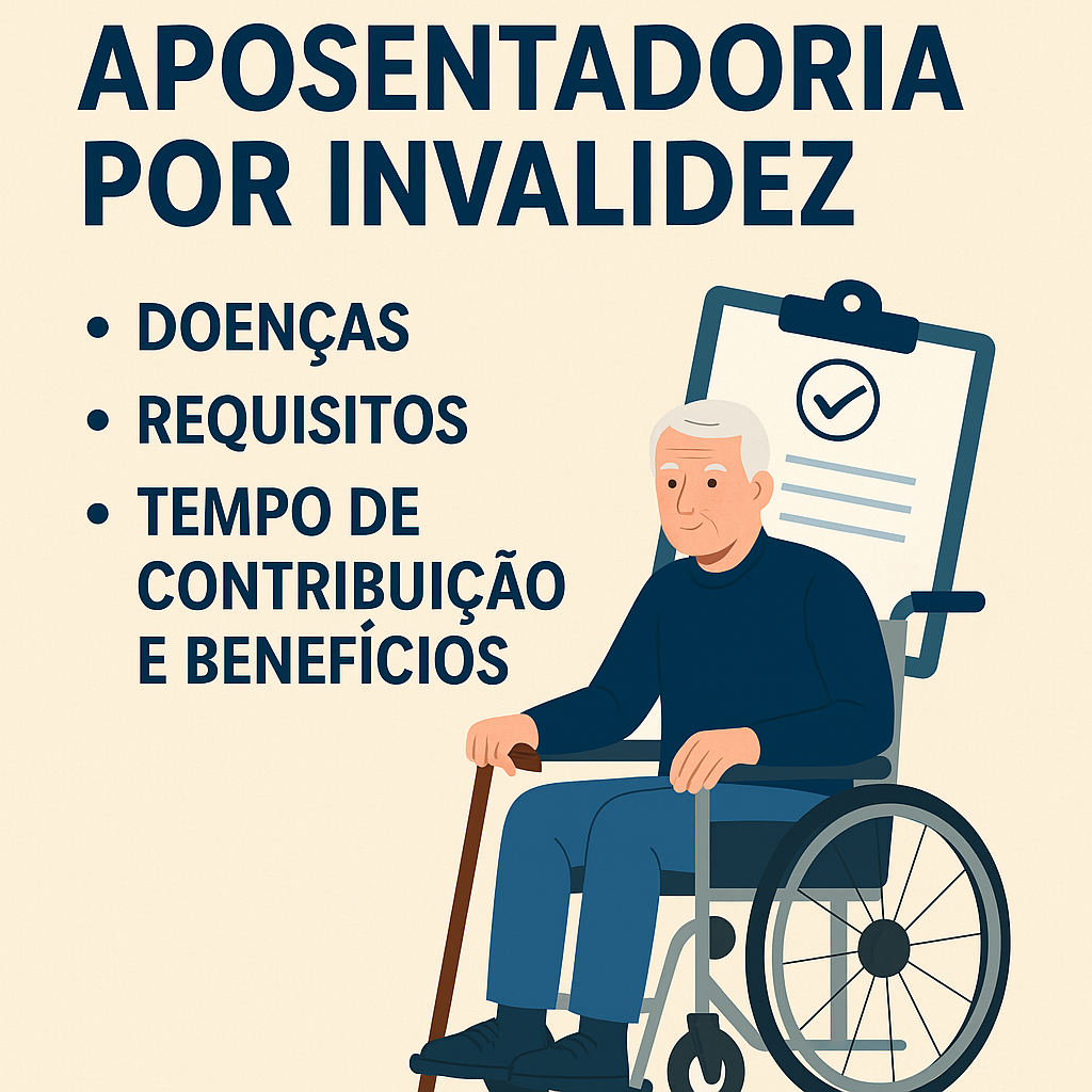 Aposentadoria por Invalidez: Doenças que Dão Direito, Requisitos.