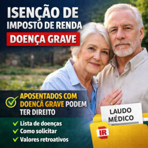 laudo para isenção de imposto de renda por doença